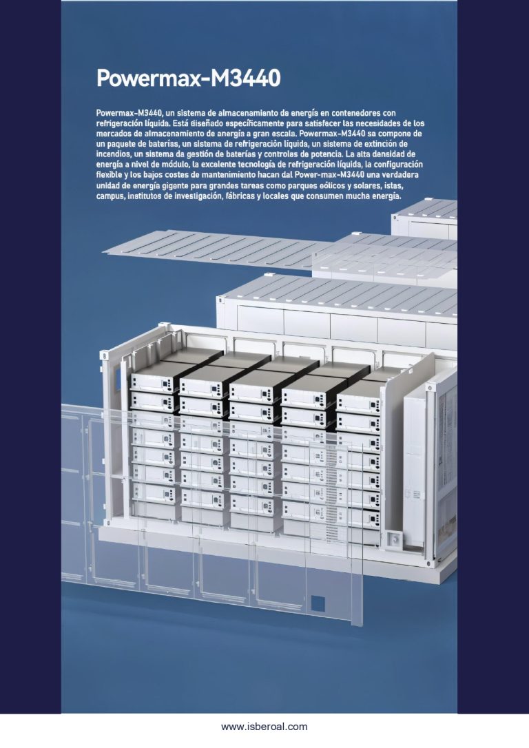 Baterías a gran escala para industria