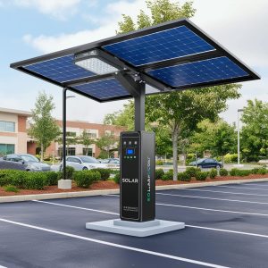 marquesina solar compacta para parking