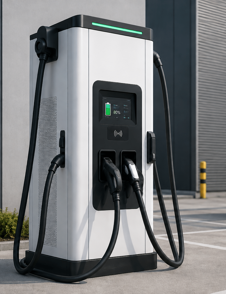 Cargador industrial para flotas y parkings
