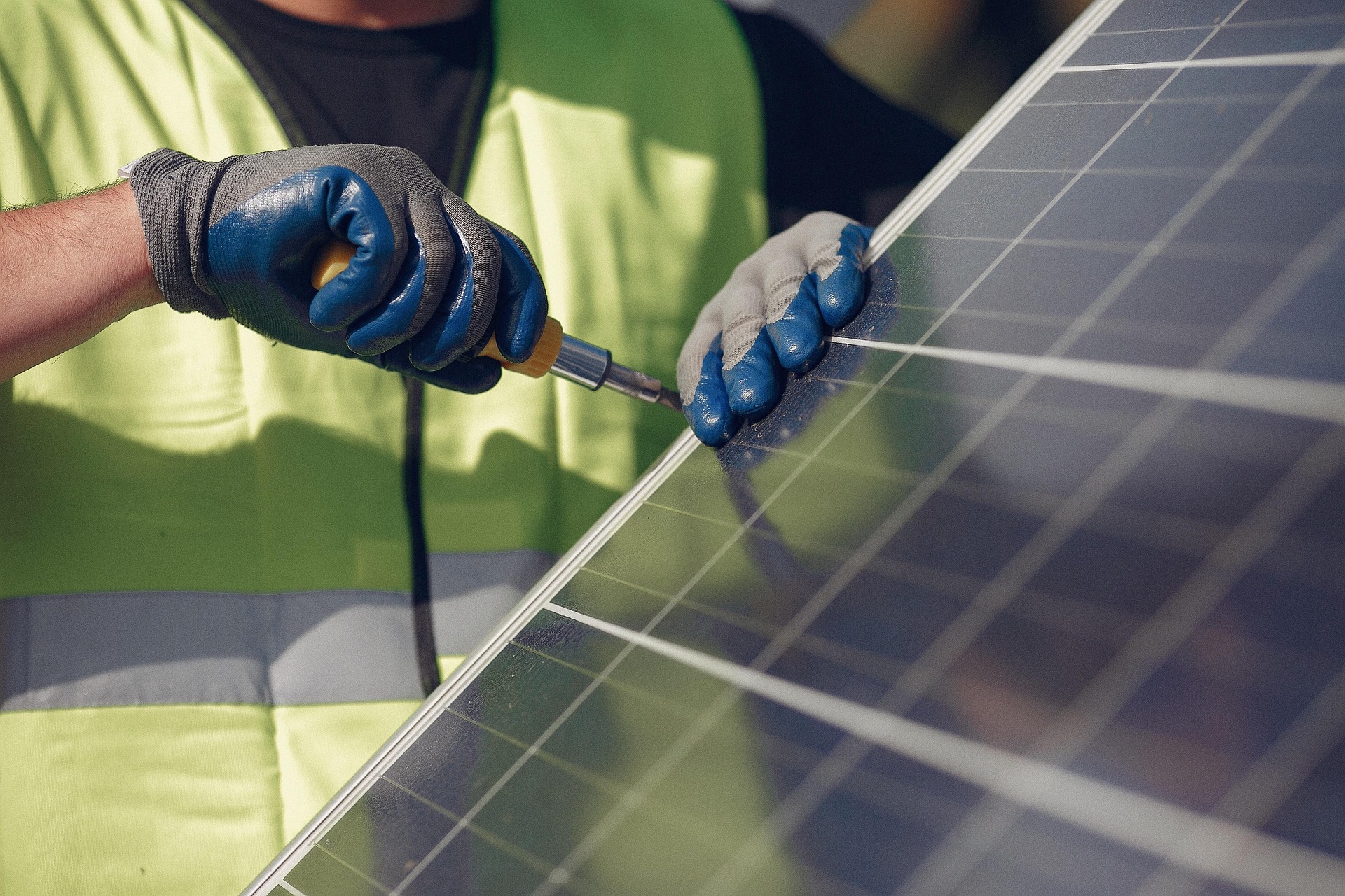 Mantenimiento de paneles solares