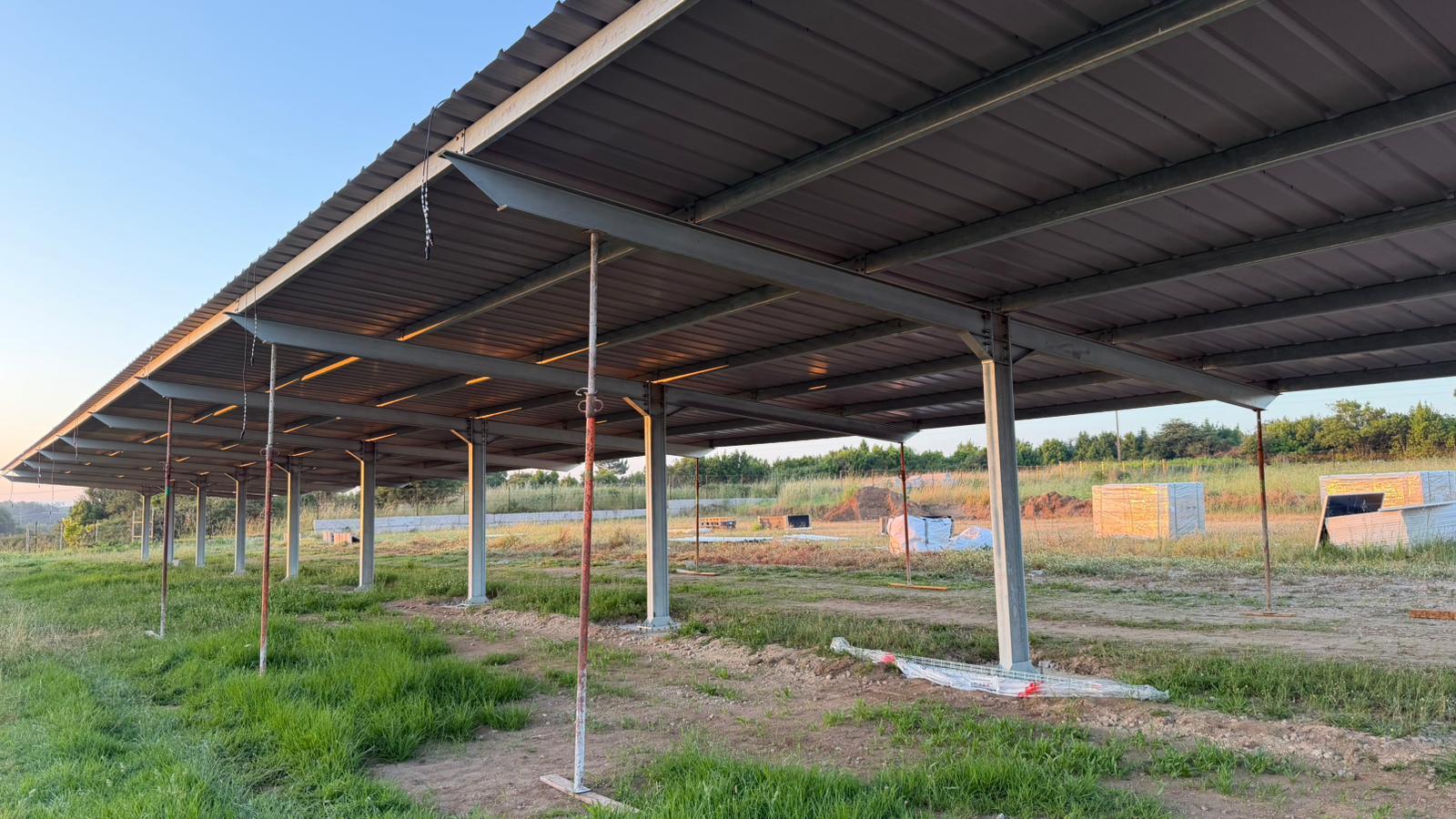 Marquesina solar fotovoltaica