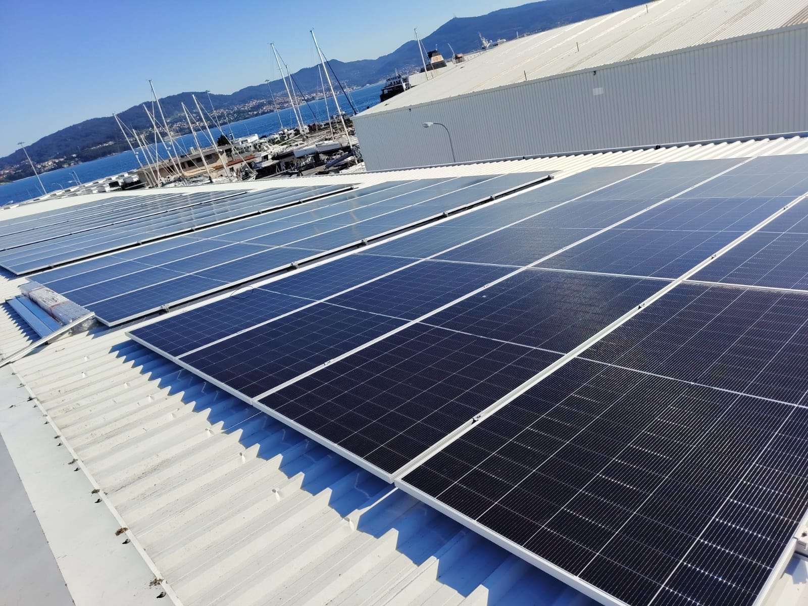 Instalación fotovoltaica industrial