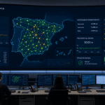 Red Eléctrica España sala control sistema eléctrico SRAD