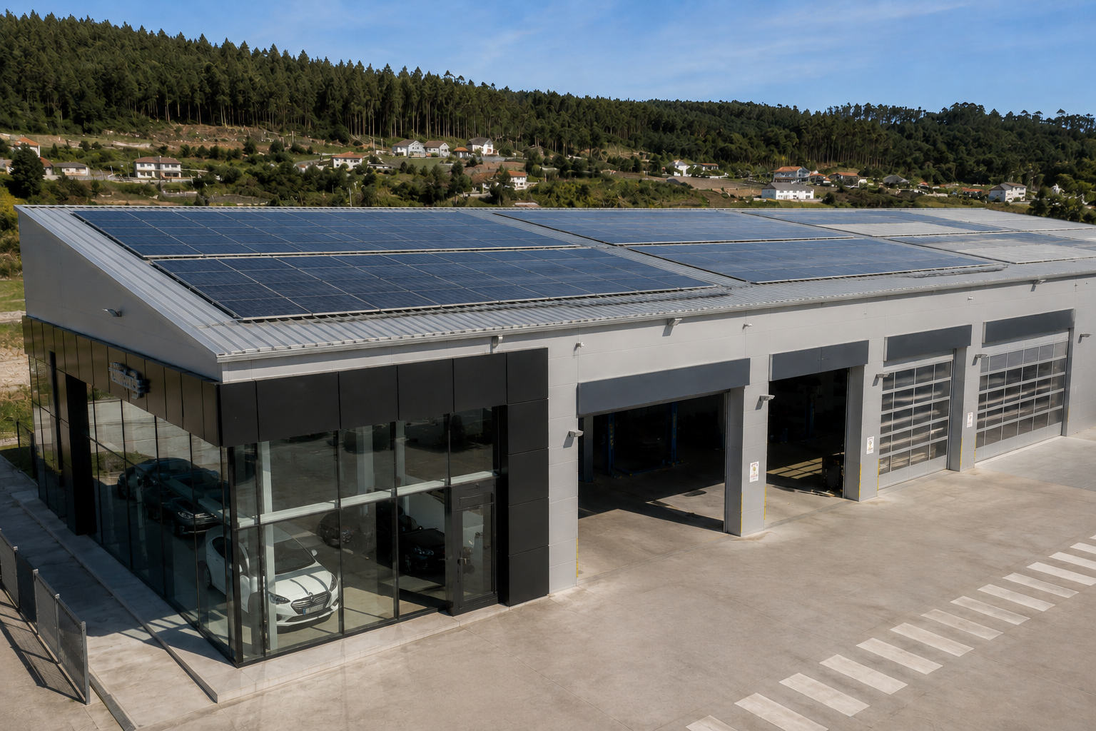 Instalación solar en explotación ganadera — Isberoal