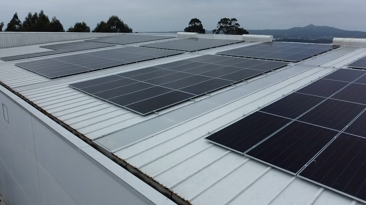 Instalación solar Basoñas Mar — Ribeira